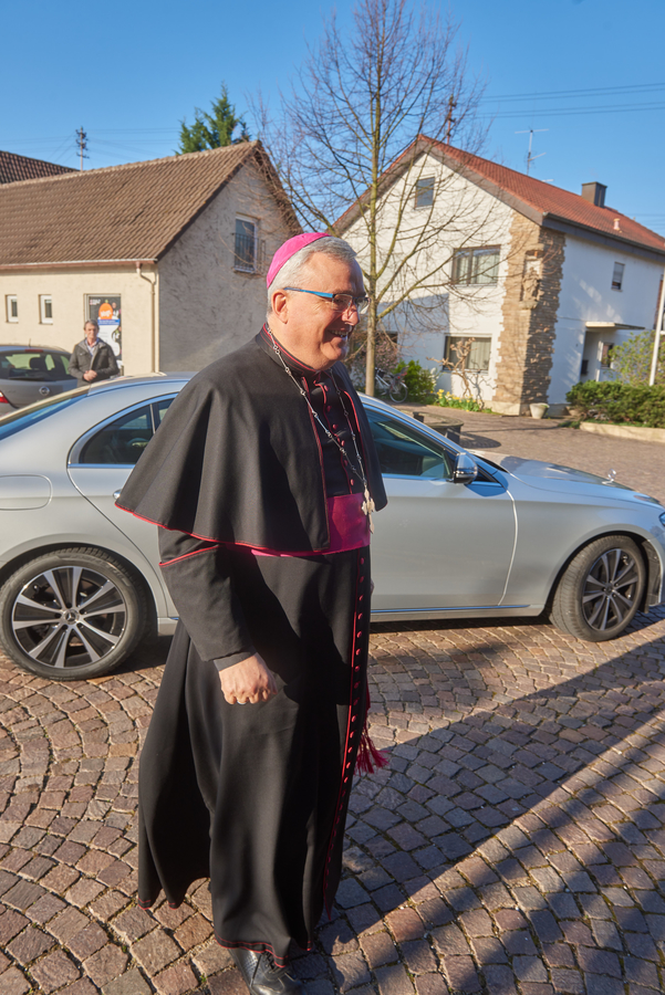 Bischof Karl-Heinz Wiesemann in Leimersheim (28. März 2019) © Wigand Schneiderheinze