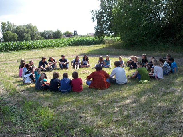 Farmwochenende am Rhein (Seehof, 1.-3. Jul 11)  Niklas Liedke, Christian Liebel fr Messdiener Leimersheim